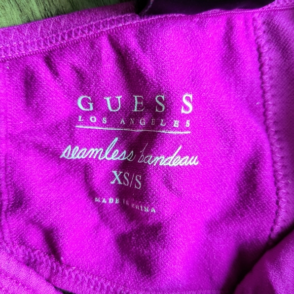 GUESS Bright Fuschia Seamless Bandeau - Picture 4 of 4